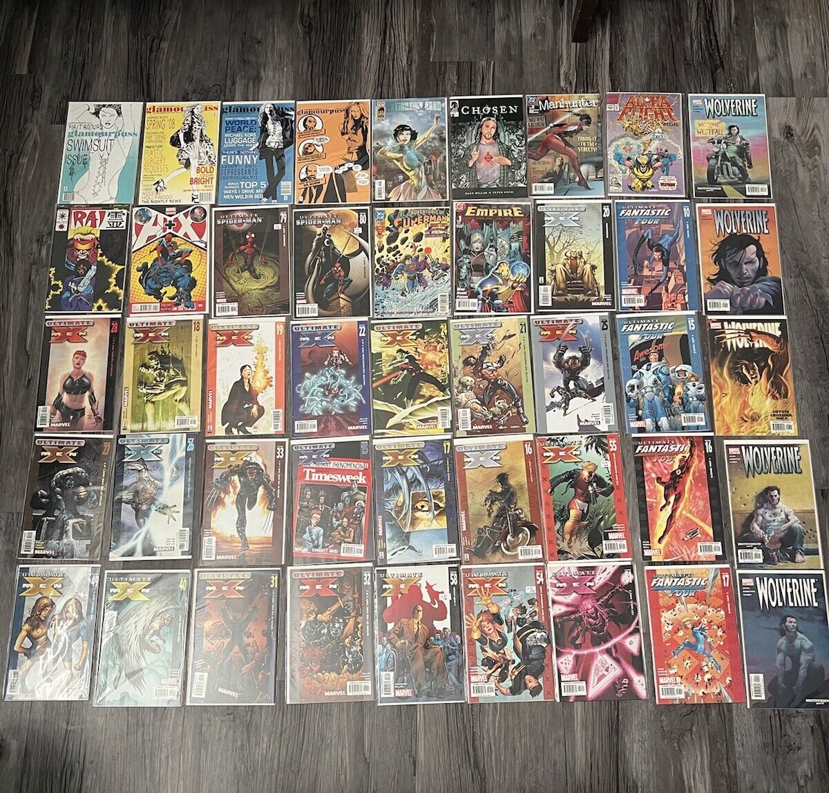 HUGE LOT - 136 Comics - DC Comics, Marvel, Fantastic, Daredevil, and more