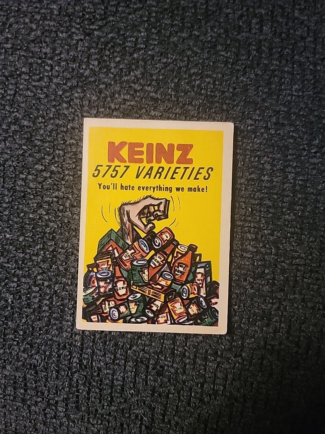 1960 Leaf Foney Ads Cards - Keinz #28 - OC2596