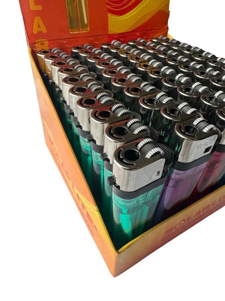 200 Count Lighters Multicolor Disposable Lighter - assorted colors durable bulk