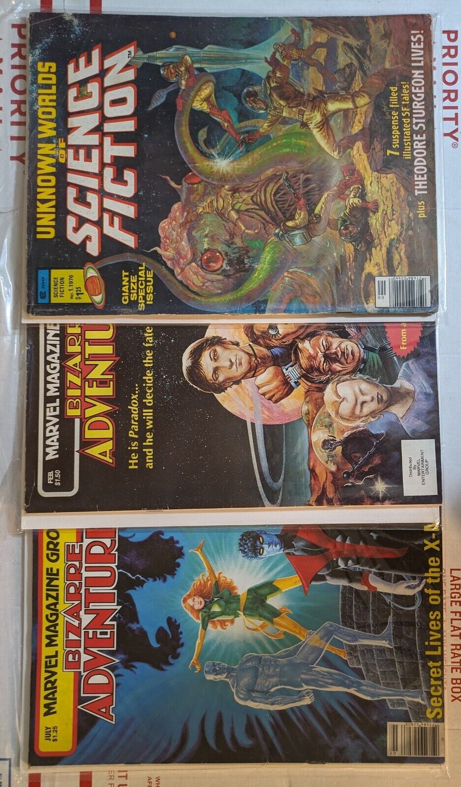 Marvel Bronze Age Magazine Lot Of 7 Magazines 