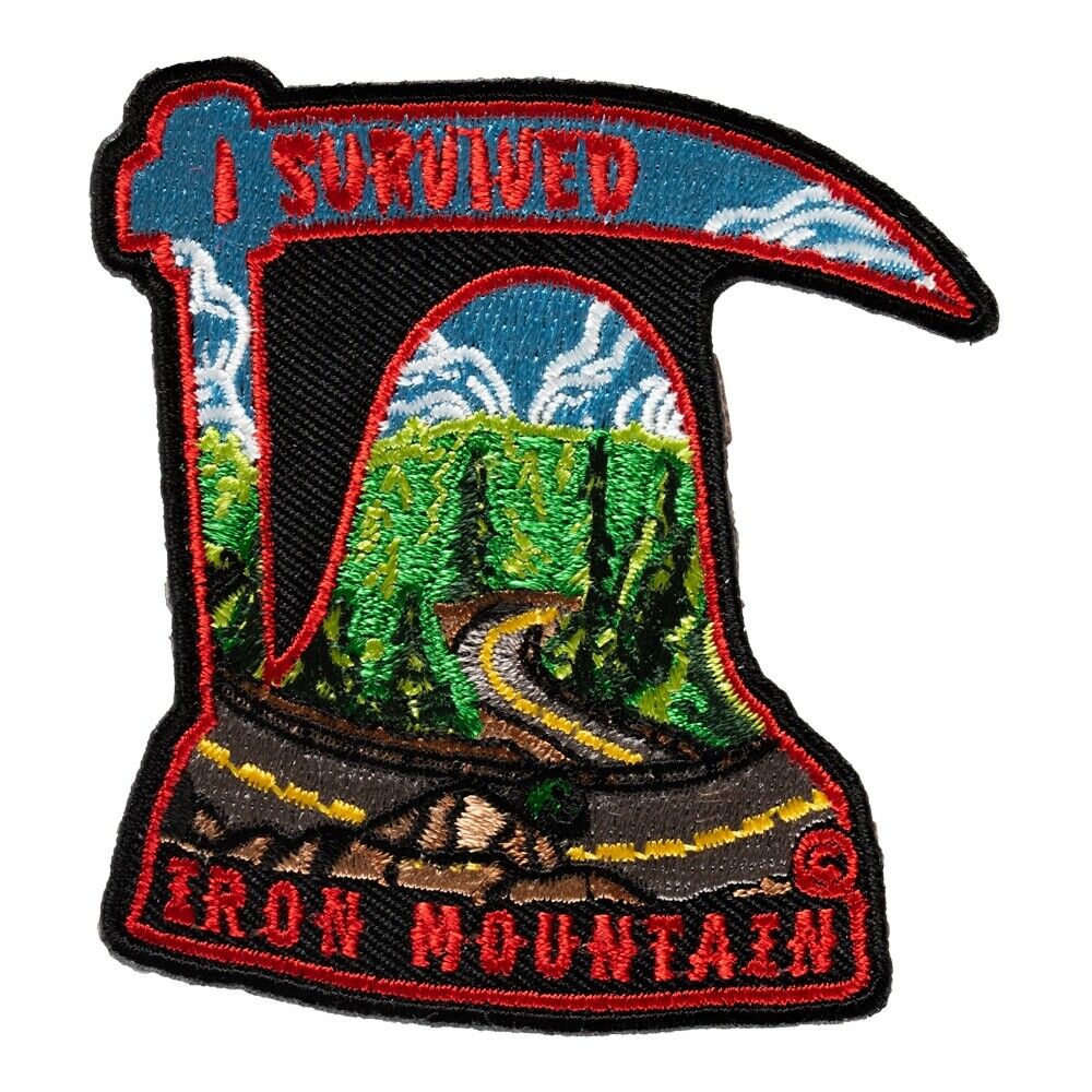 I Survived Iron Mountain Road Patch, Black Hills SD Patches