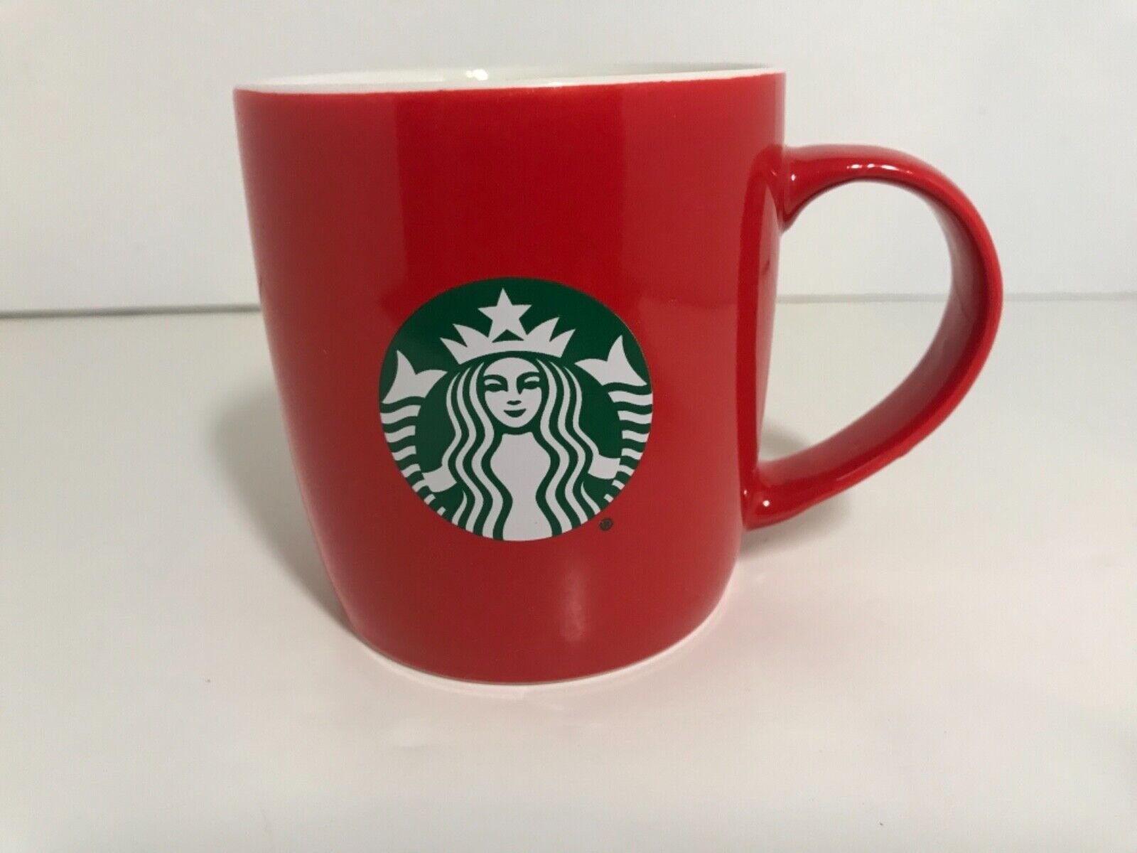 2021 Starbucks Classic Mermaid Logo 11 Oz Coffee Mug Tea Cup Red