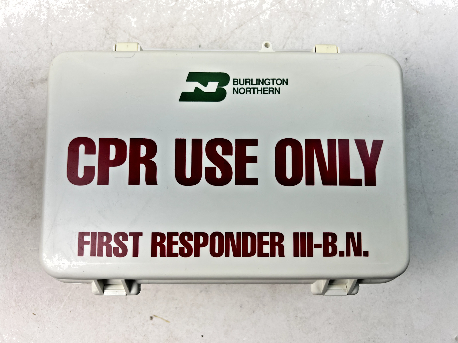 Vintage Burlington Northern CPR Use Only Box - New