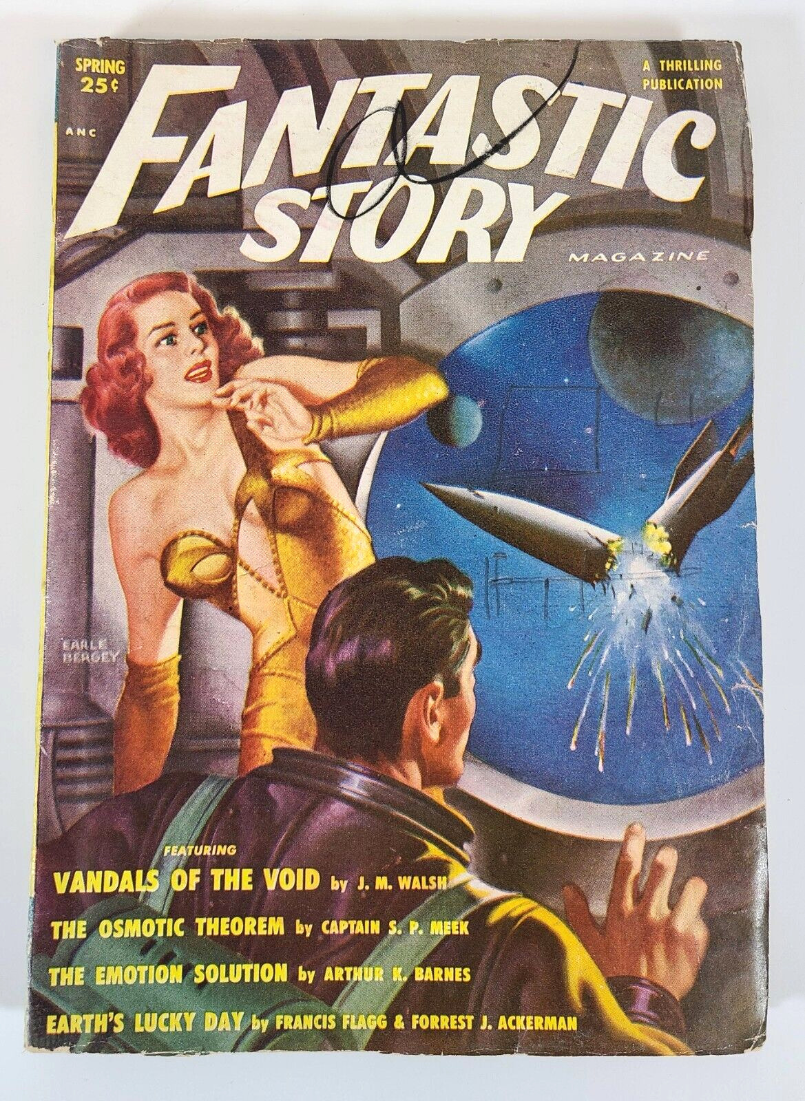 Fantastic Story Quarterly - Pulp Magazine Spring 1951 Vol 2 No. 1