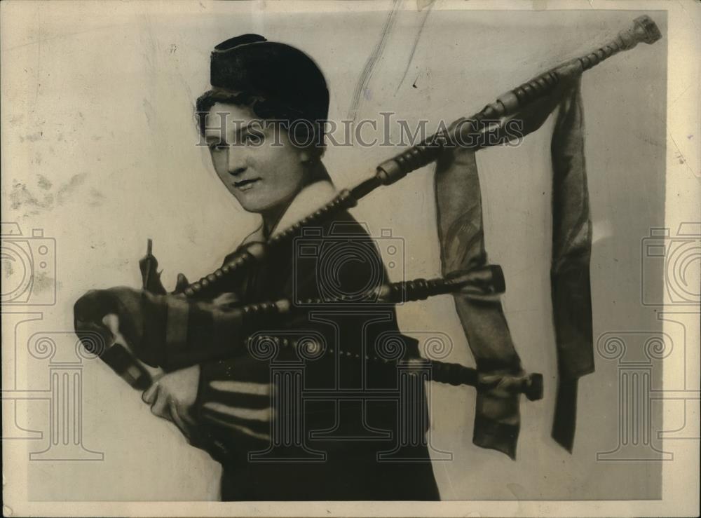 1923 Press Photo Vaudeville actress Marion McLaren