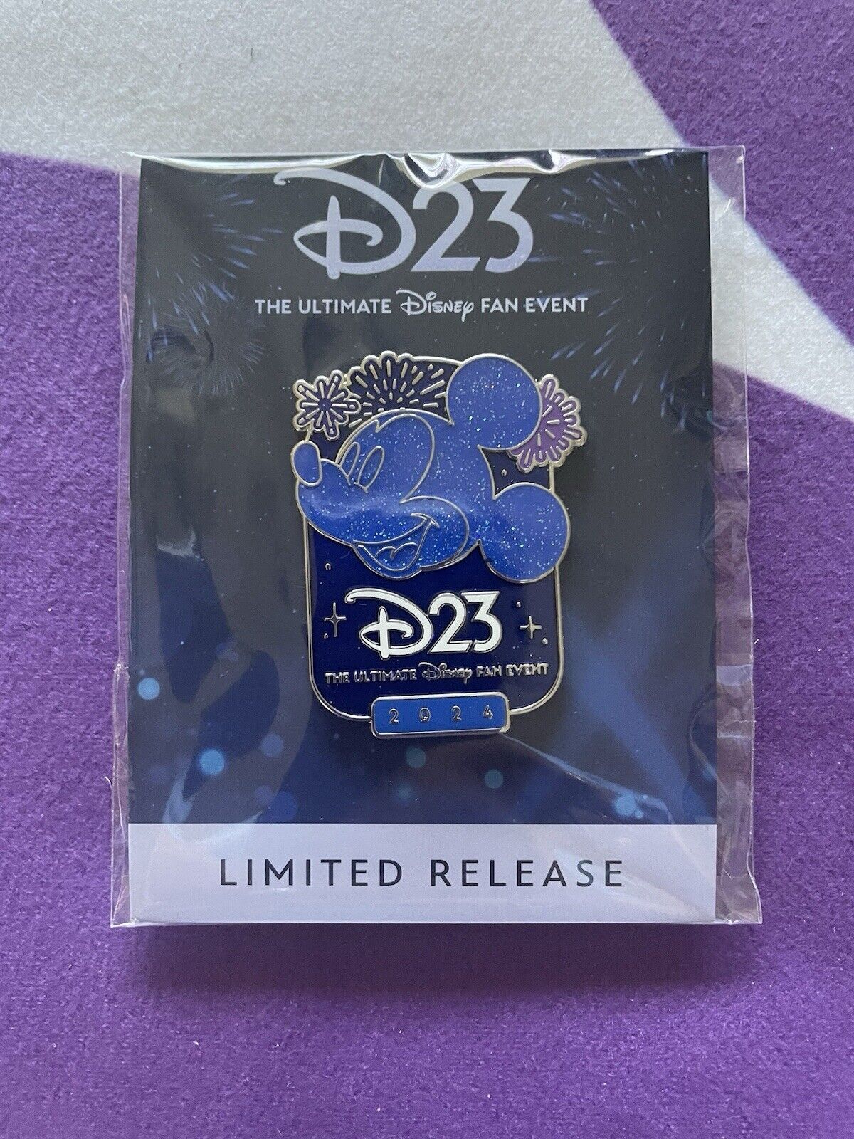 2024 D23 Ultimate Fan Event D23 Expo Mickey Mouse Limited Release 2024 Pin