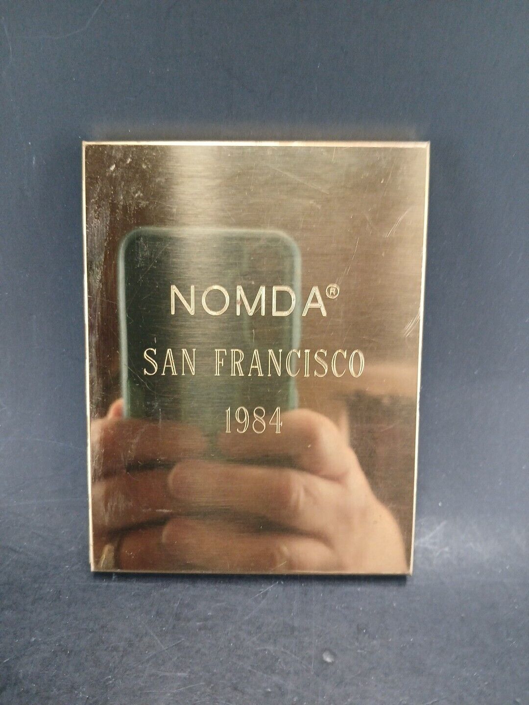 Nomda San Francisco 1984 Brass Picture Holder
