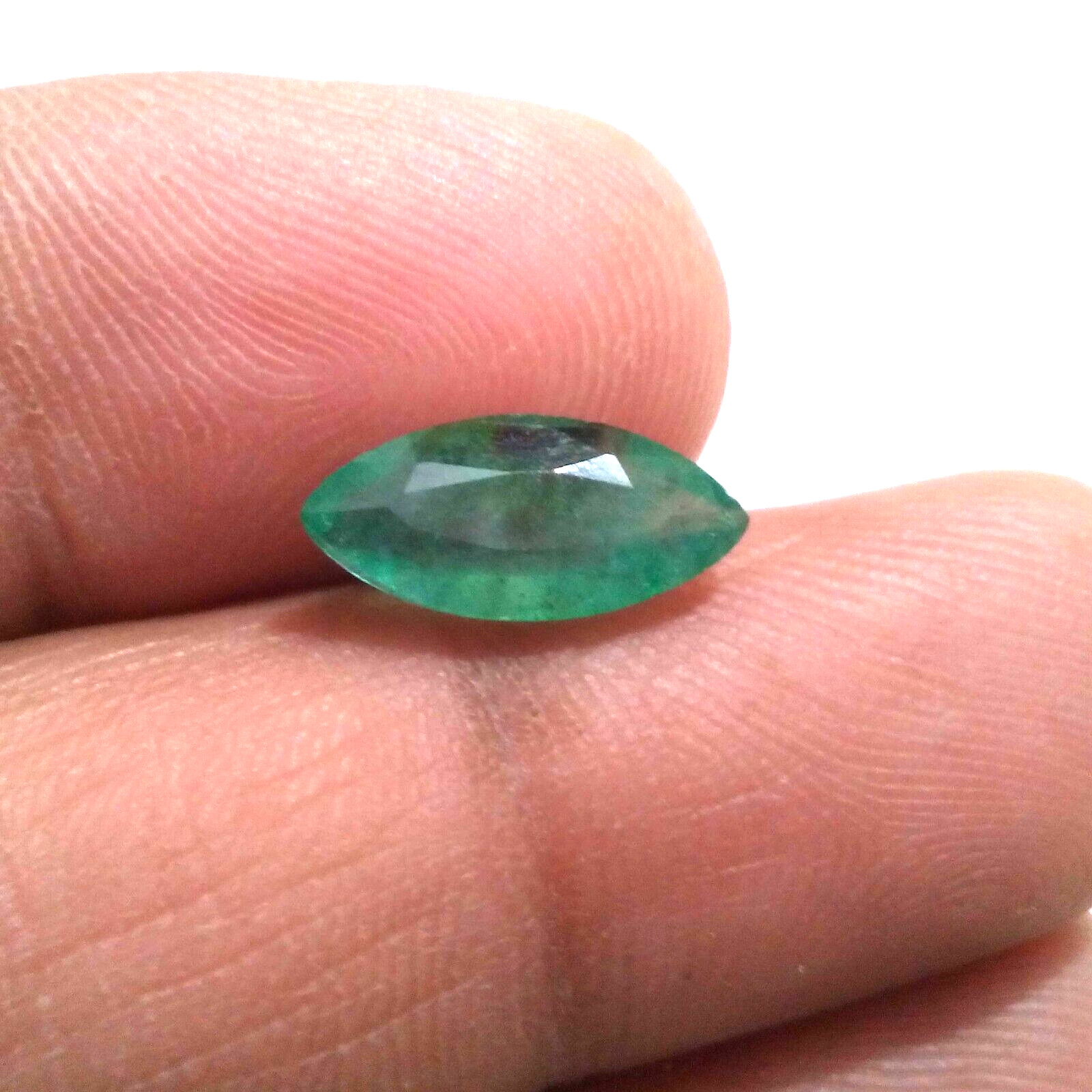 Fabulous Zambian Emerald Faceted Marquise Shape 2.40 Crt Zambian Loose Gemstone