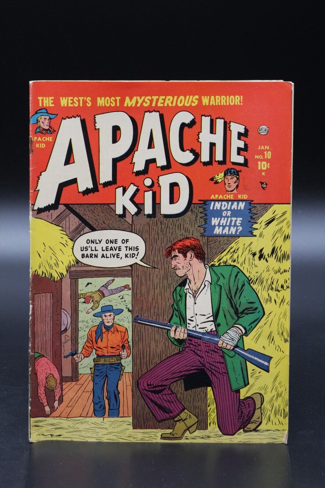 Apache Kid (1950) #10 Pete Morisi Cover Tom Gill & Allen Bellman Art GD/VG