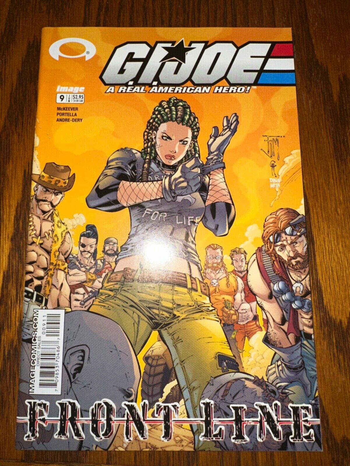 G.I. Joe A Real American Hero Frontline #9 Family History 2003 Image Comics
