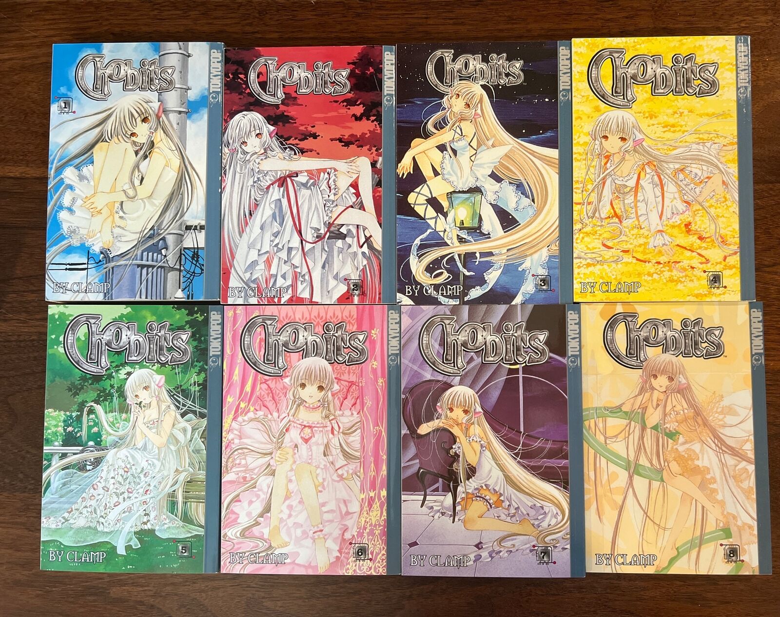 Chobits Vol 1-8 (Complete Series) English Manga TokyoPop by Clamp