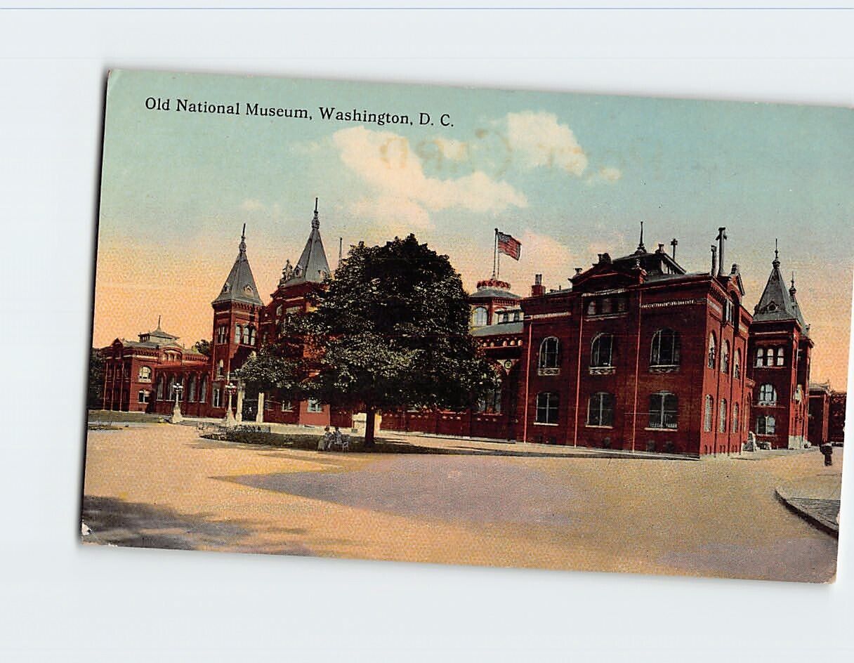 Postcard Old National Museum Washington DC