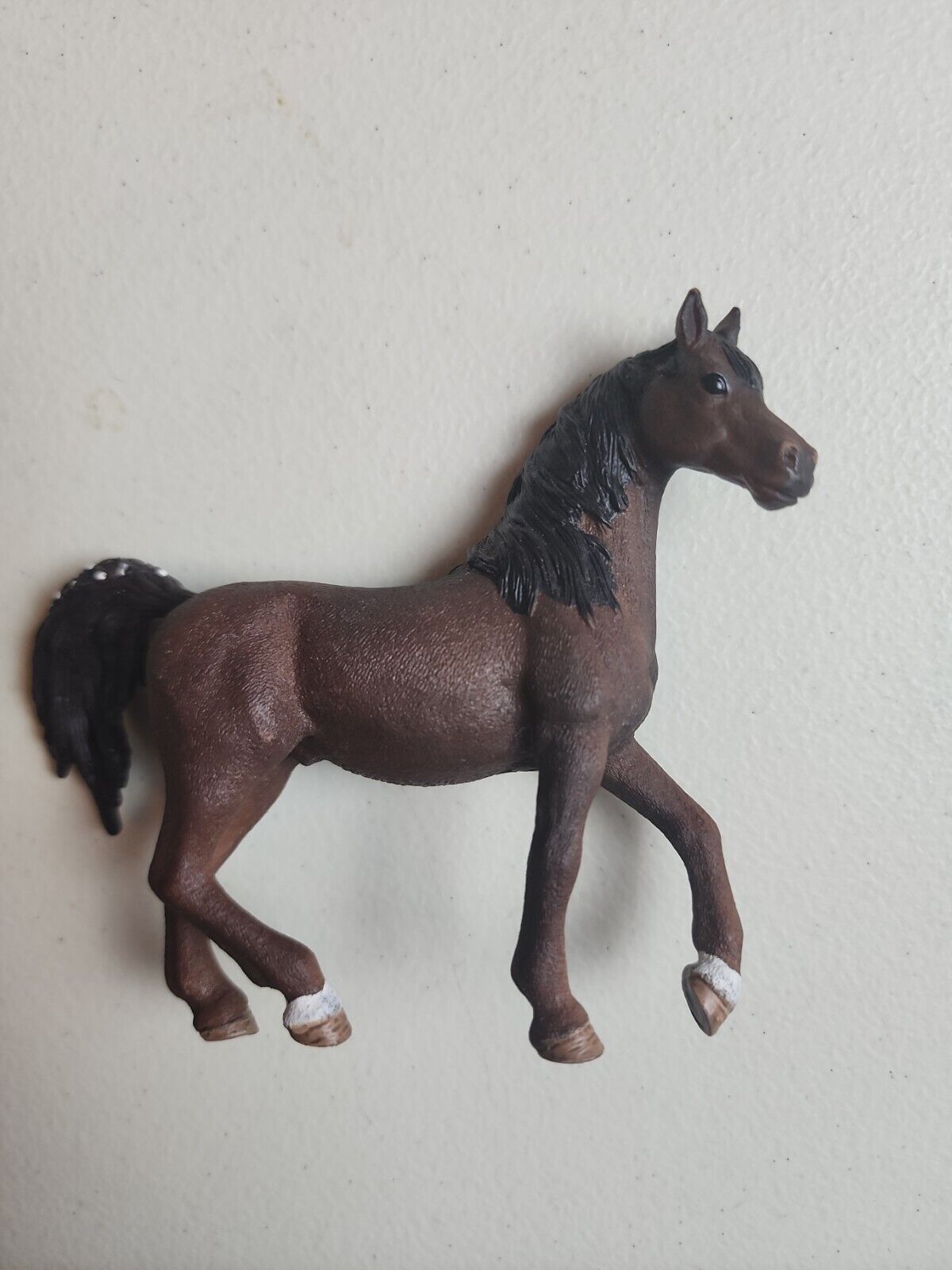 Schleich Dark Brown ARABIAN STALLION 13811 Horse Figure 2015 Retired