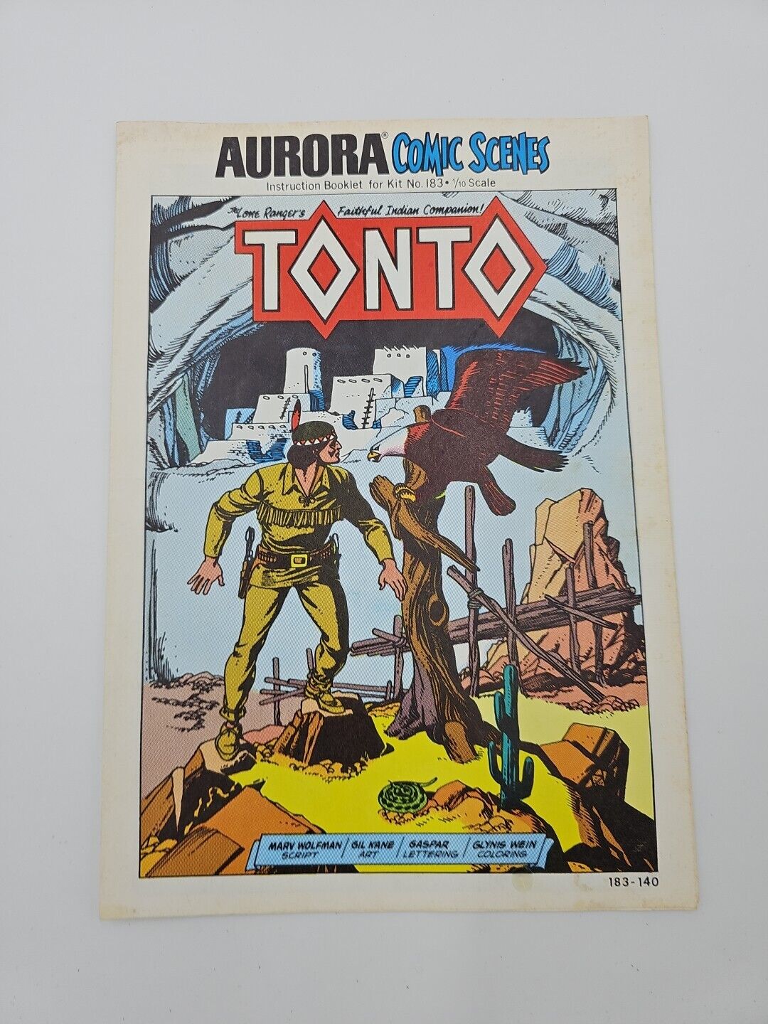 Aurora Comic Scenes Tonto (1974) # 183 (6.0-FN) (1852893) 1974