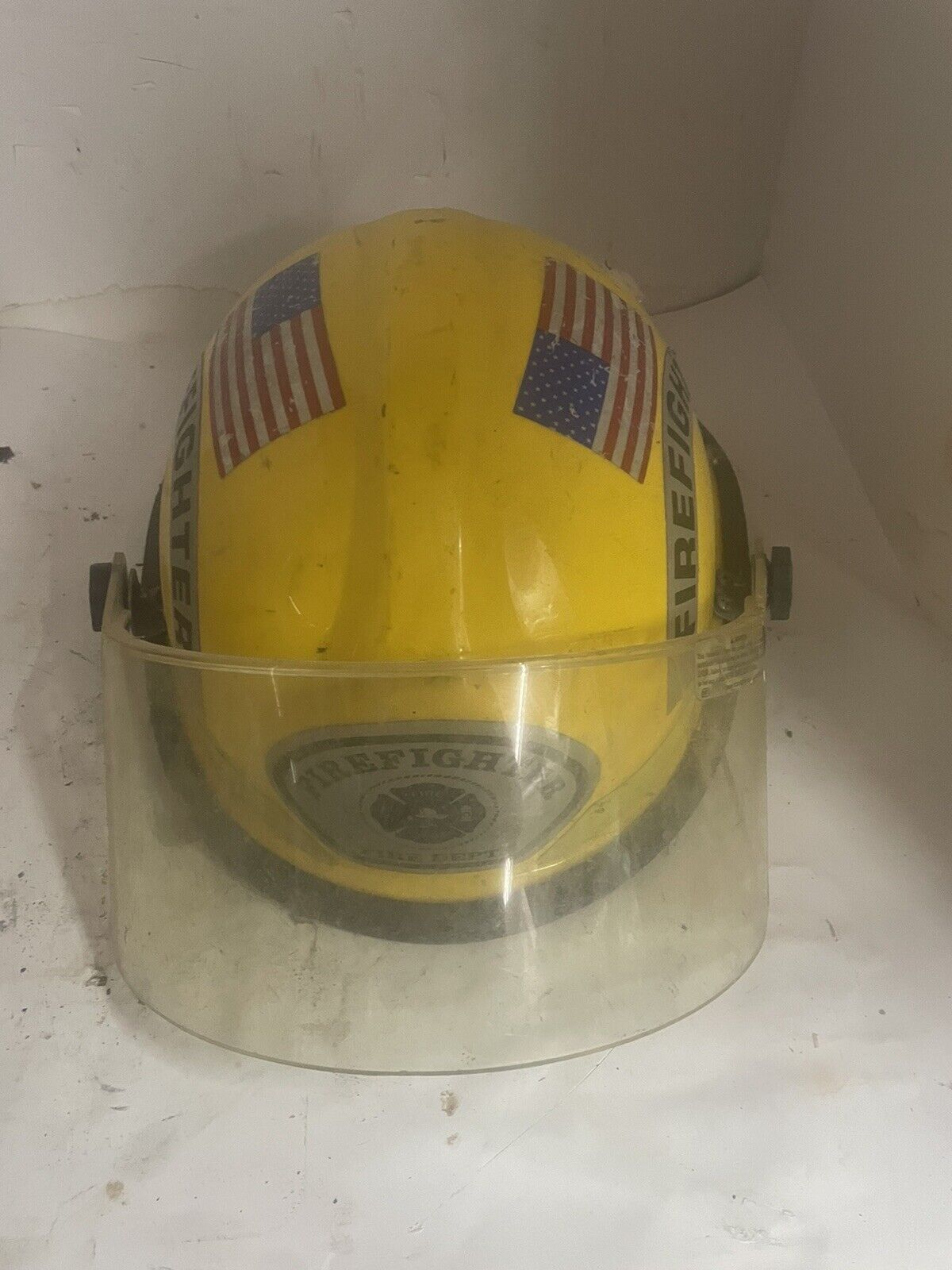 Yellow Bullard  PX Series Fire Fighting Helmet