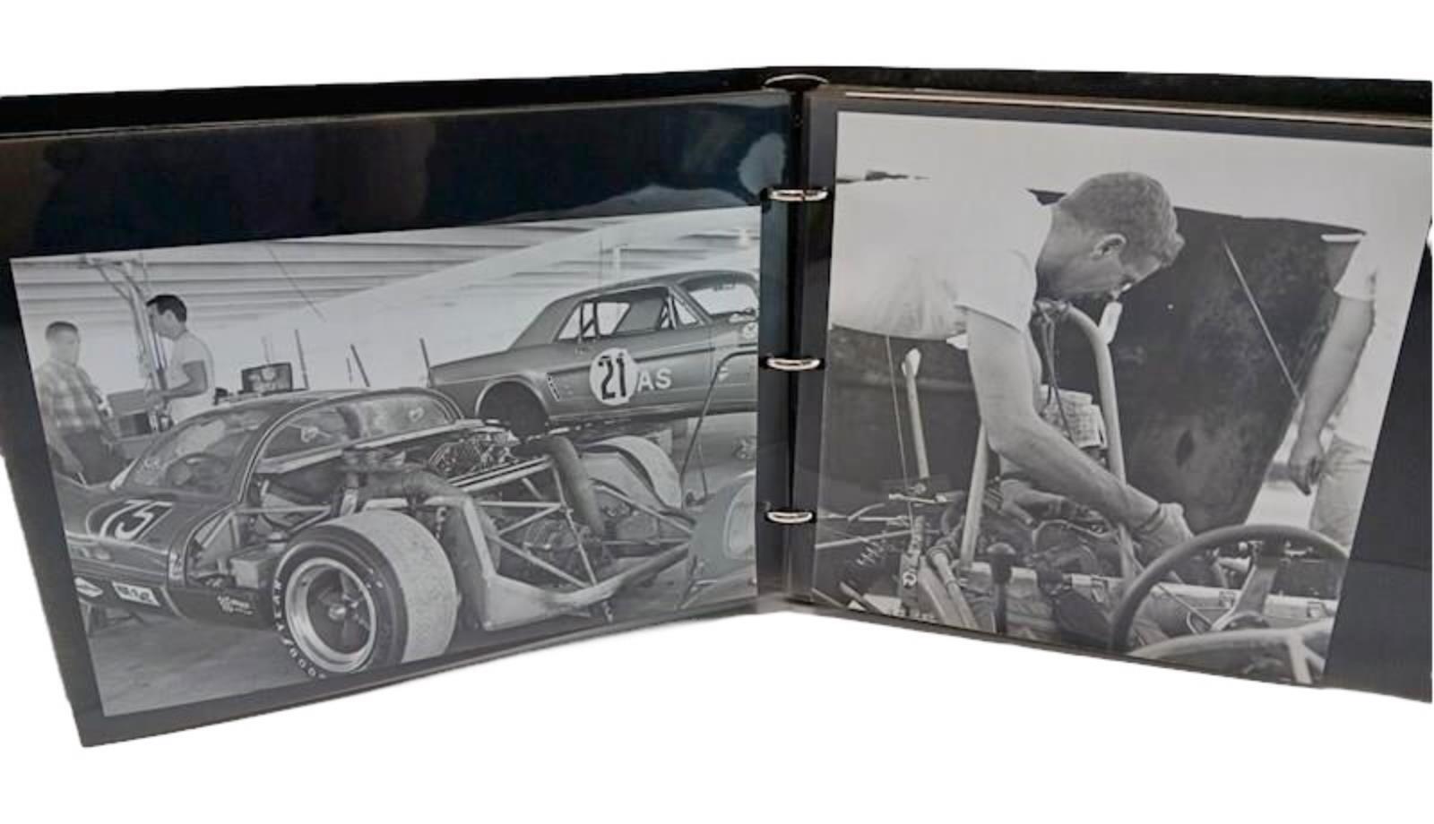 Race Car Racing Scrapbook Photo Album Daytona 1967 Clipping Vintage Picture