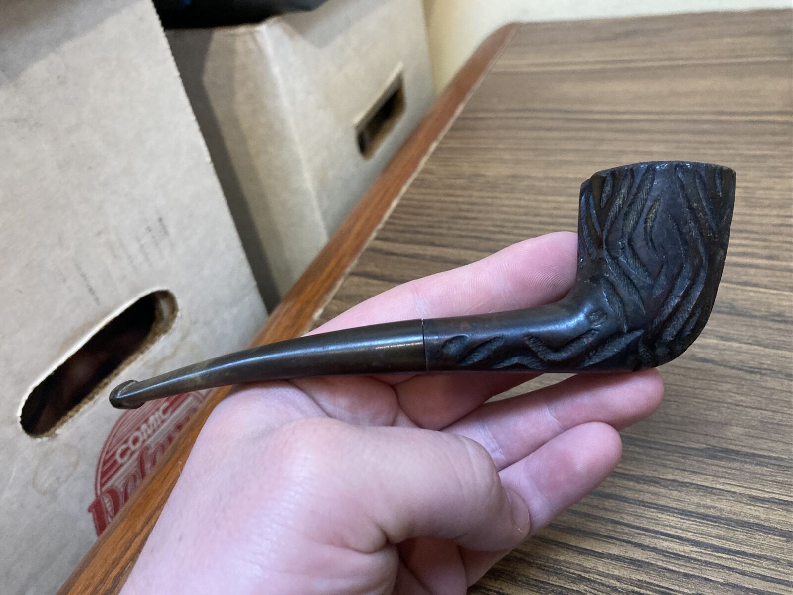 Vintage Imported Briar Smoking Tobacco Pipe