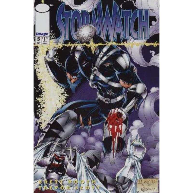 Stormwatch #5  - 1993 series Image comics NM Full description below [r%