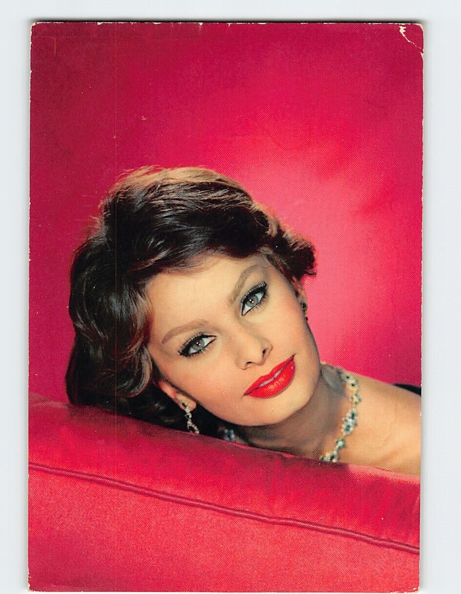 Postcard Sophia Loren