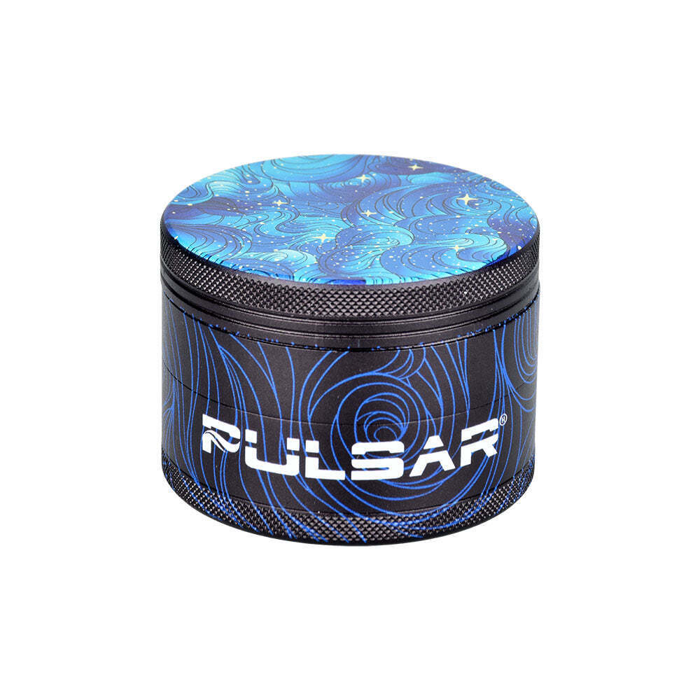 Pulsar Design Series Grinder with Side Art - Space Dust / 4pc / 2.5\