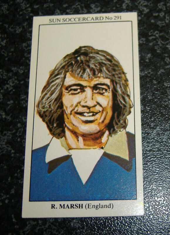The Sun - Soccercards All Time Greats No291 - Rodney Marsh, QPR & England