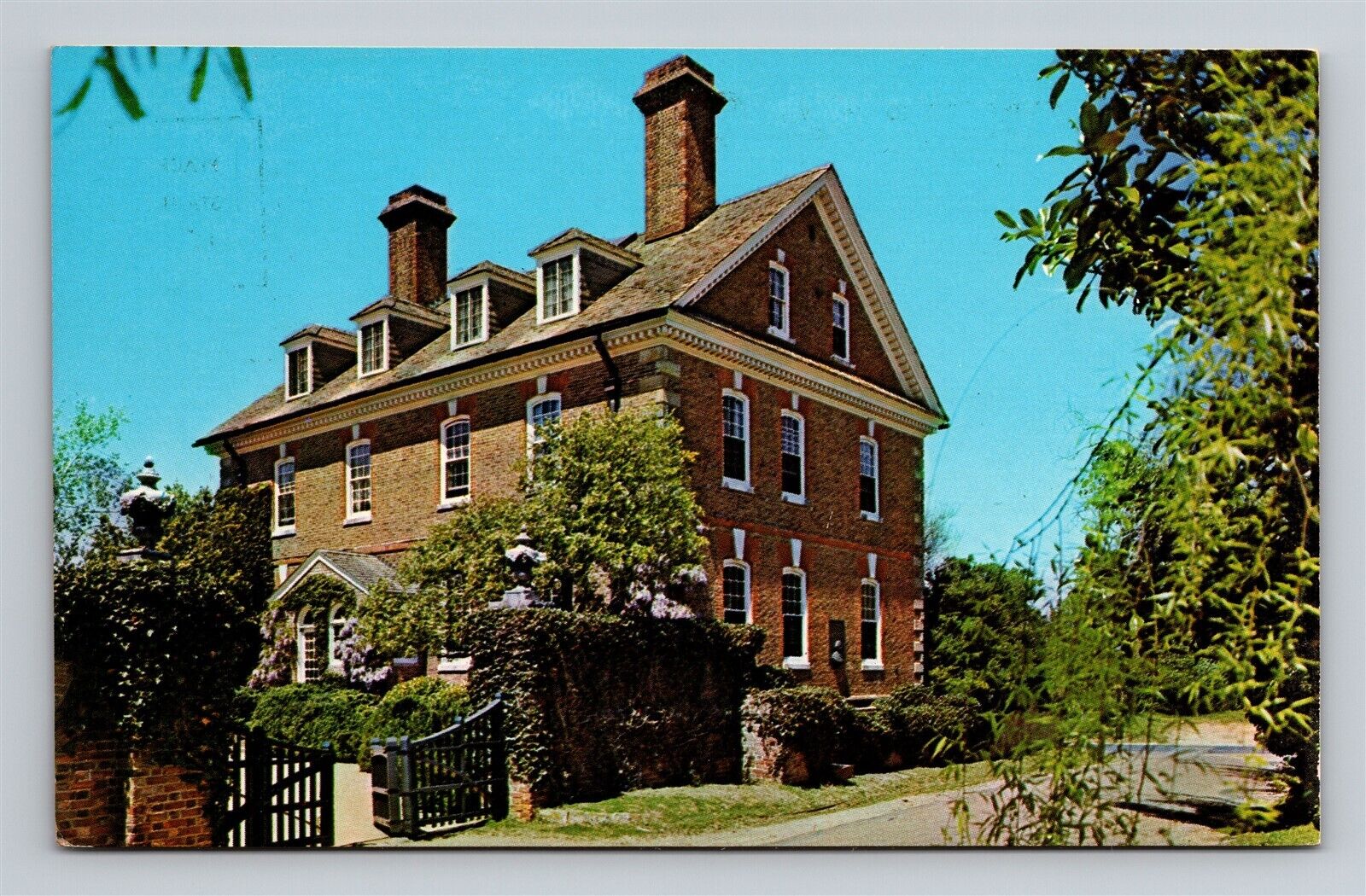 Yorktown VA The Thomas Nelson House Colonial National Historical Park Postcard