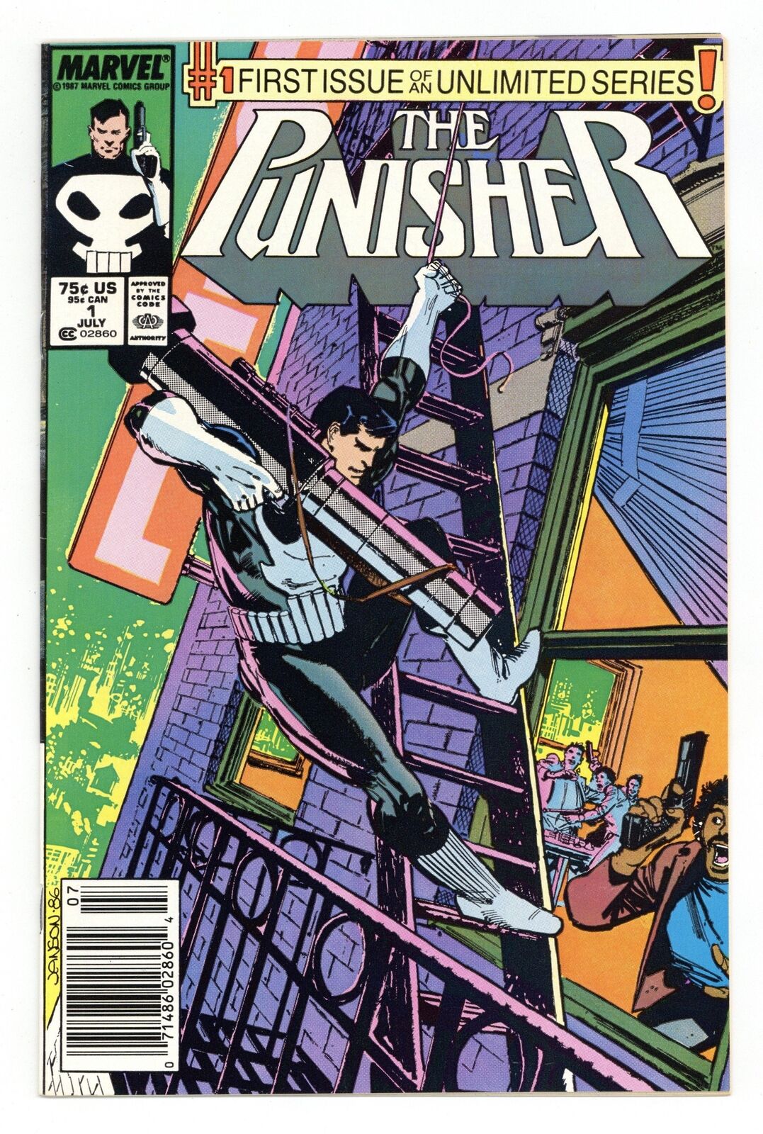 Punisher 1N VF/NM 9.0 1987