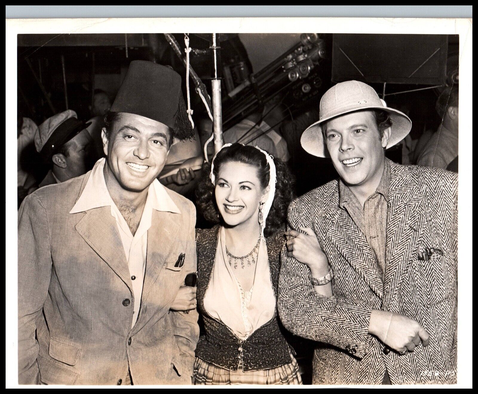 Tony Martin + Yvonne De Carlo (1950s) ❤🎬 Original Vintage Hollywood Photo K 114