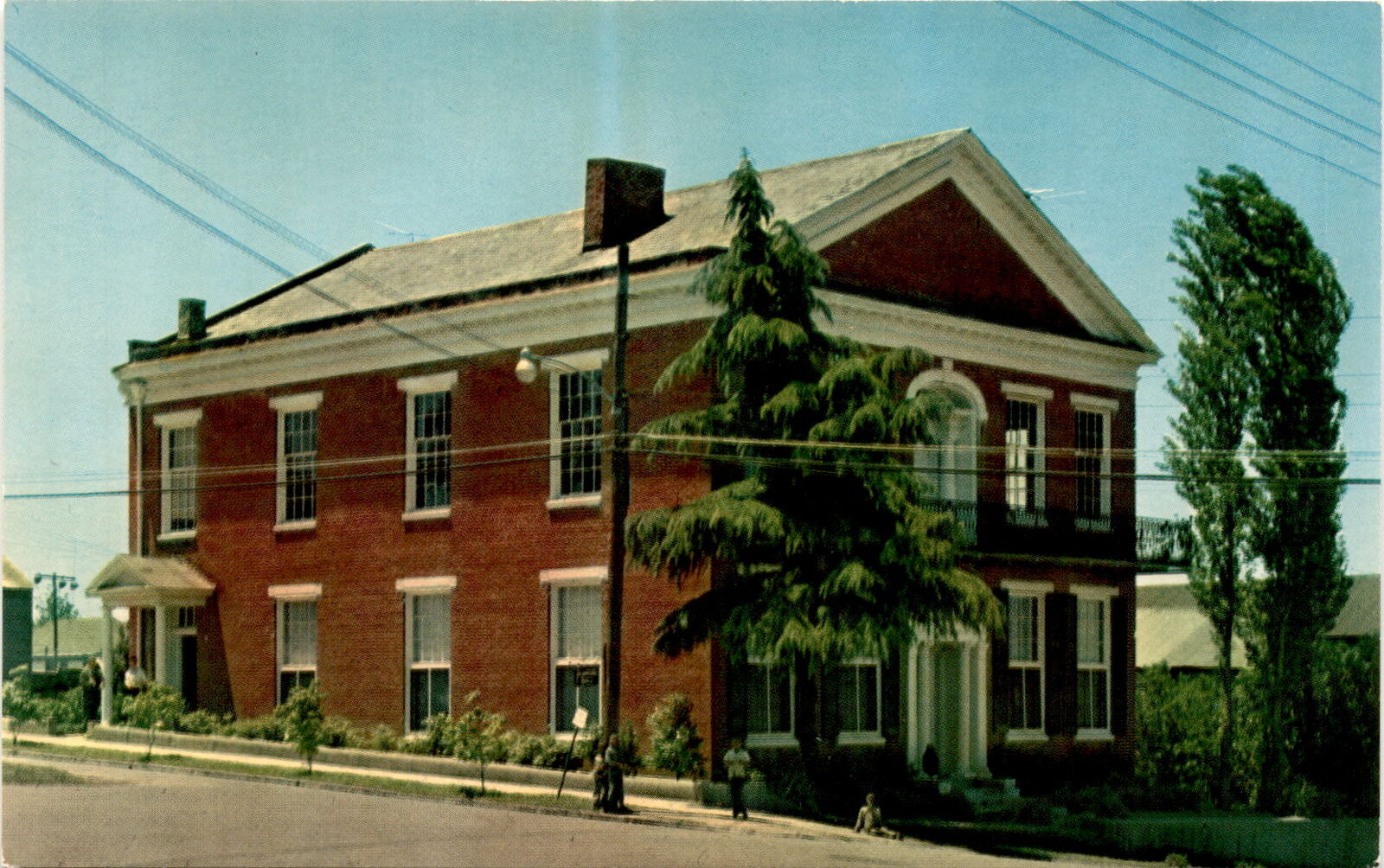 Planter's Hall, Vicksburg, Mississippi, 1832, Old Southern, English Postcard
