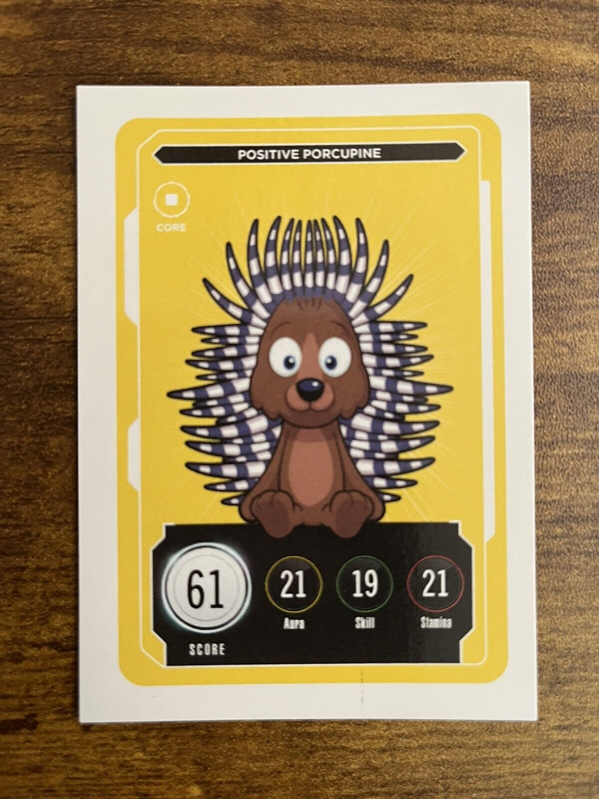 Positive Porcupine Veefriends Compete and Collect