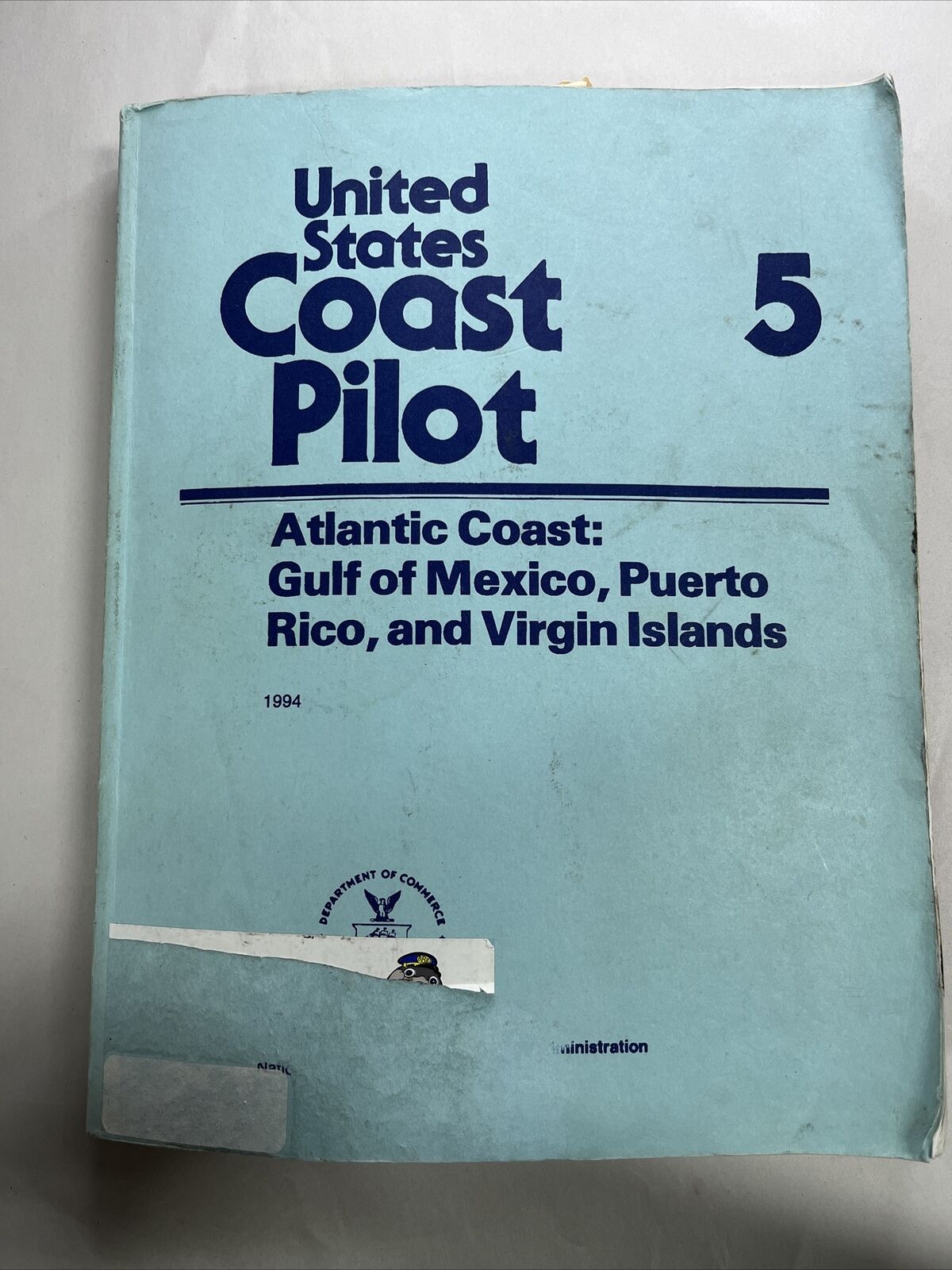 US Coast Pilot, Department of Commerce, 1994