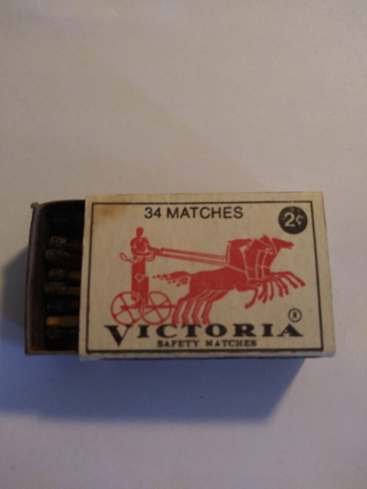 Vintage Wooden Matches From Victoria Safety Matches Kenner Louisiana