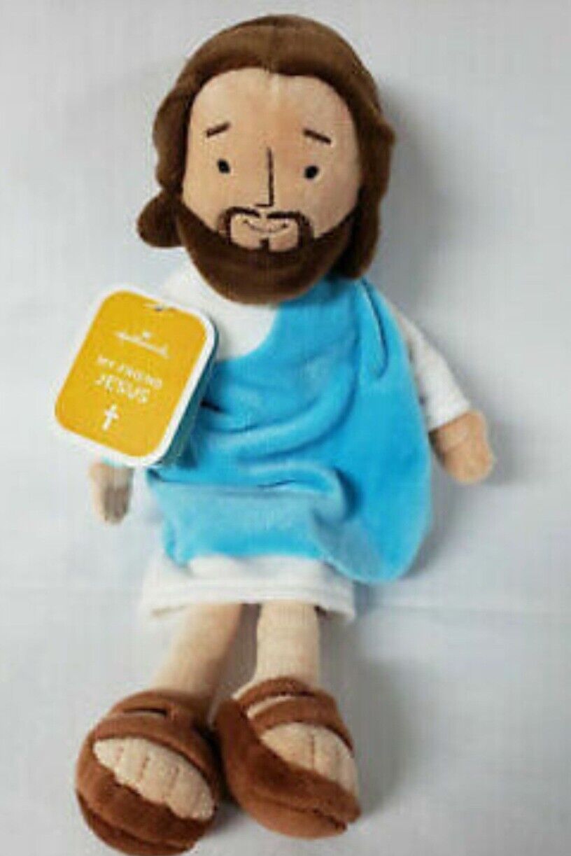 Hallmark My Friend Jesus Plush Doll 13 in Bible Figure Easter Christmas