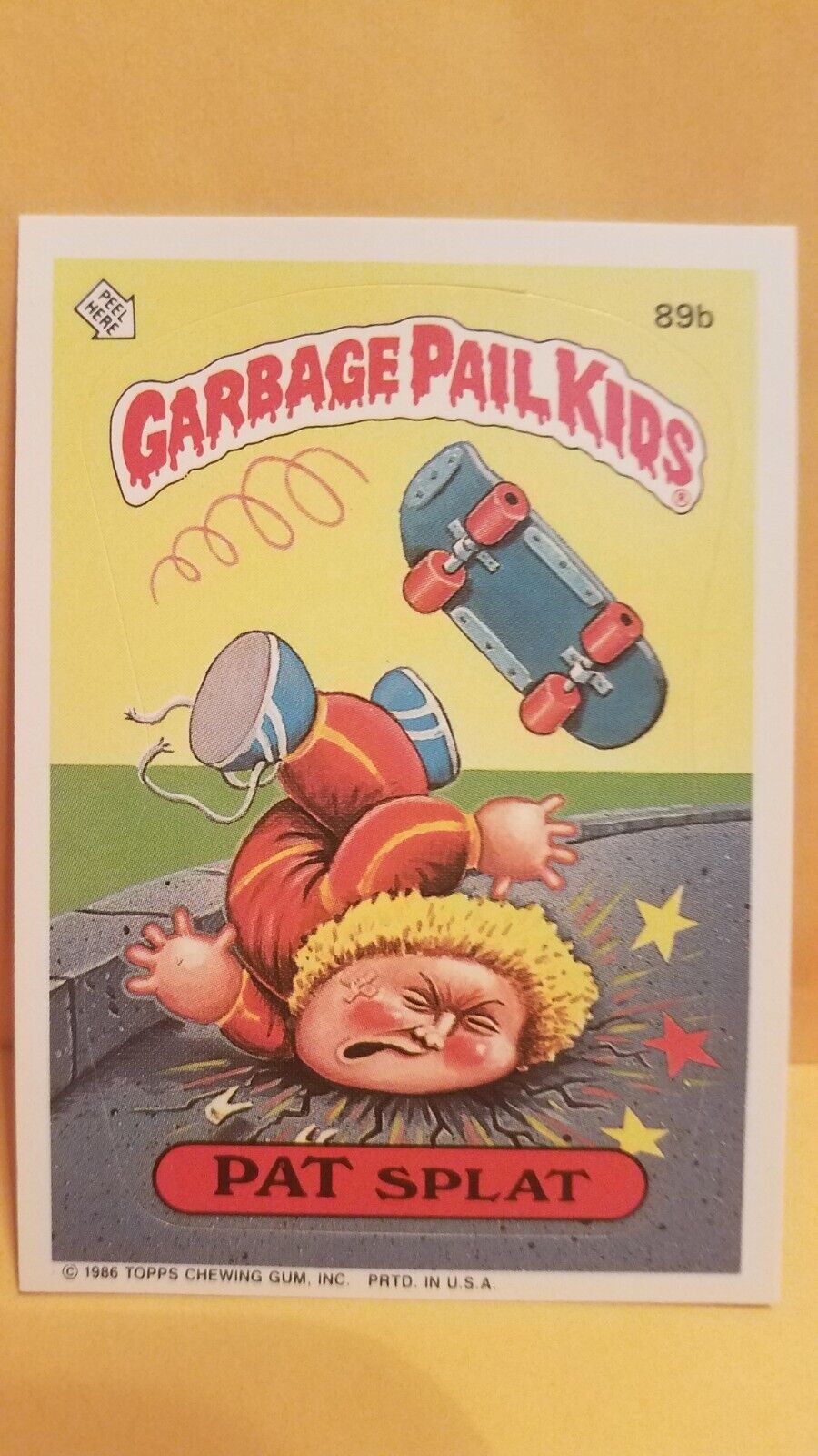 1986 Topps Garbage Pail Kids Pick-A Card (You Pick)