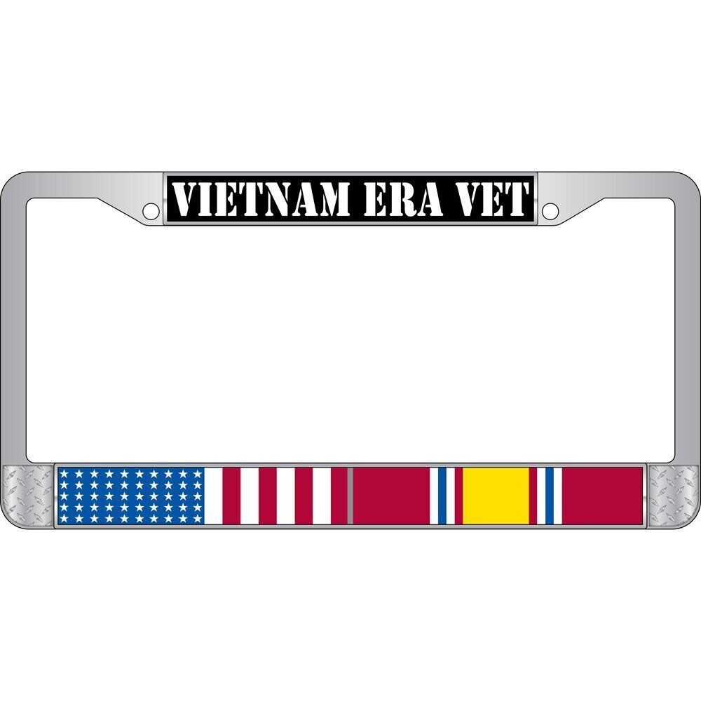 Patriotic Vietnam Era Vet License Plate Frame (6