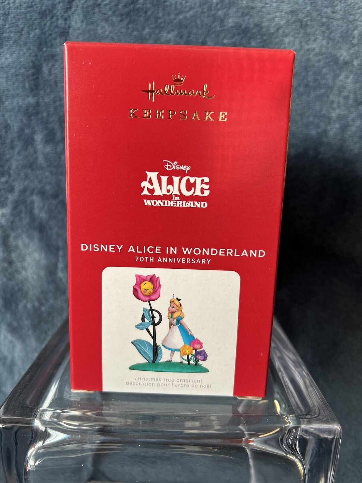 Hallmark Disney Alice in Wonderland 70th Anniversary 2021 Ornament (QXD6452)