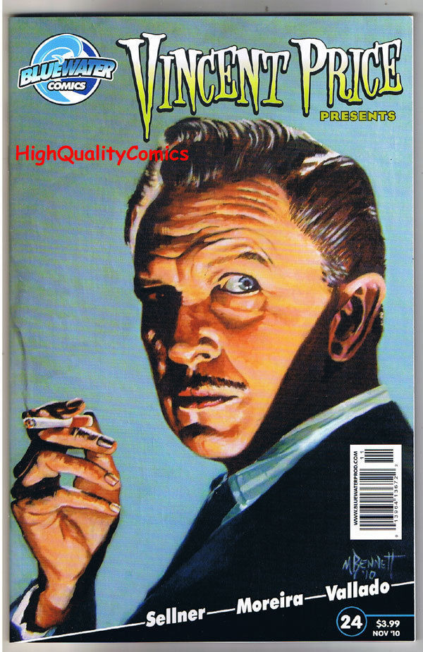 VINCENT PRICE #24, NM, Horror, BlueWater, Indy, 2008, more VP in store