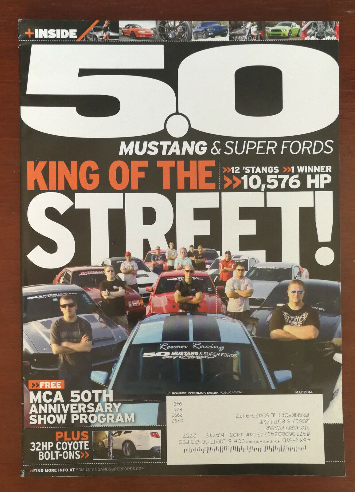 5.0 Mustang & Super Fords May 2014 -  2013 King of The Street Mustangs - SEMA