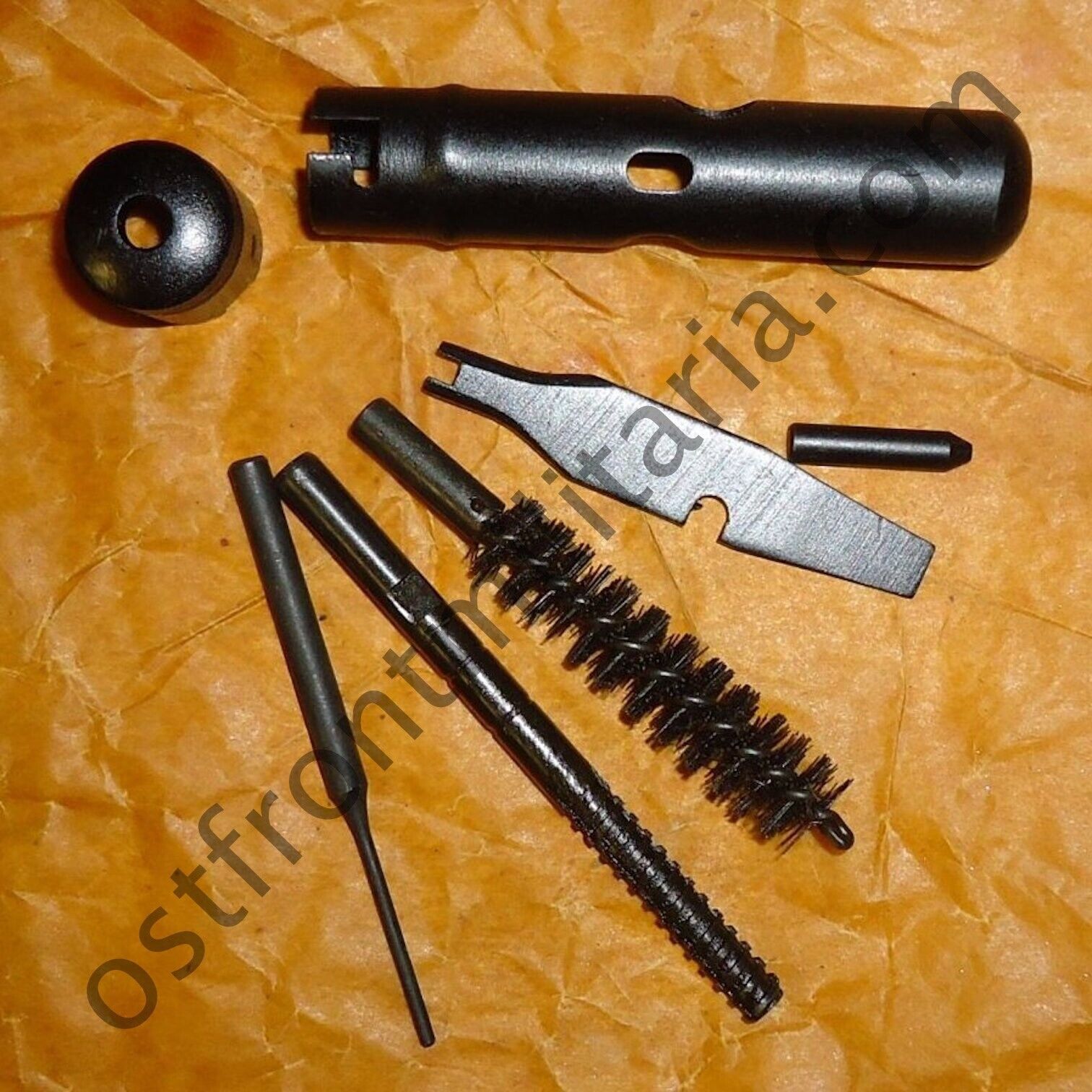 Original Soviet 7.62x39mm rifles buttstock cleaning and tool kit