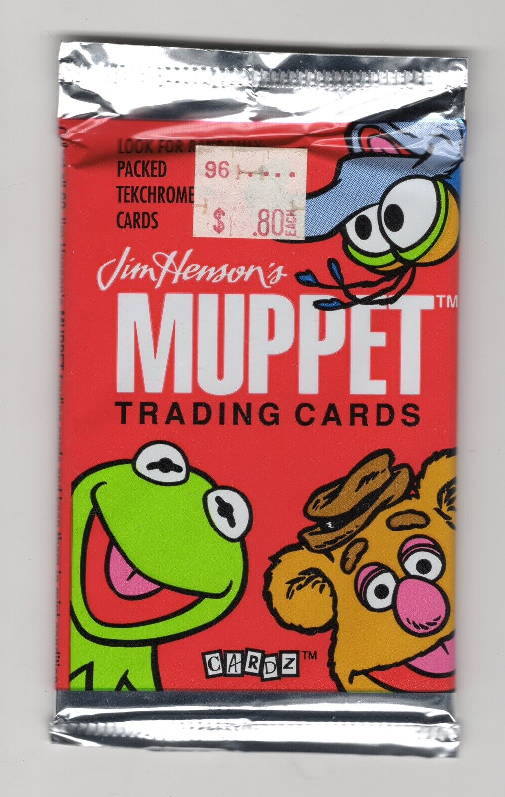 1993 Jim Henson’s Muppet Trading Cards 1 Factory Sealed Pack By CARDZ