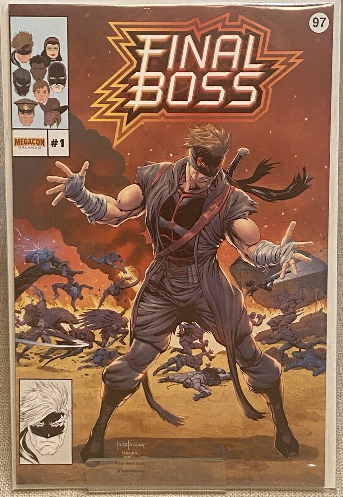 Final Boss #1 Secret Wars Homage Megacon Exclusive Squarebound Variant