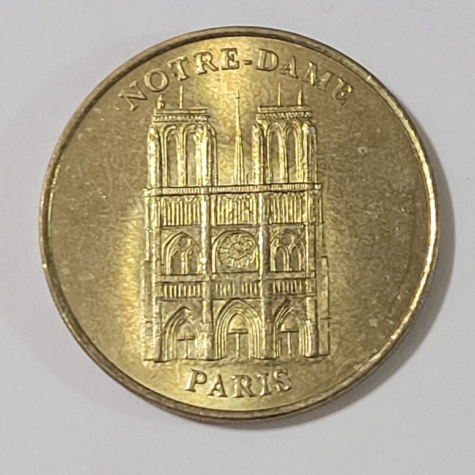 NOTRE DAME MONNAIE DE PARIS Coin 2000 France Collection Nationale Token
