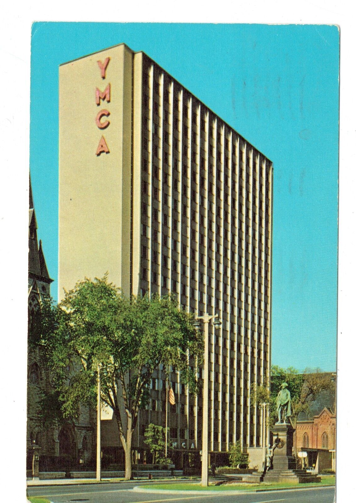 Post Card Vin(1)Wisconsin, Milwaukee  YMCA #115z P 4/10/1963    (760)