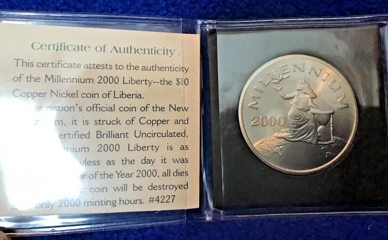 Millennium 2000 Liberty $10 Copper Nickel Coin