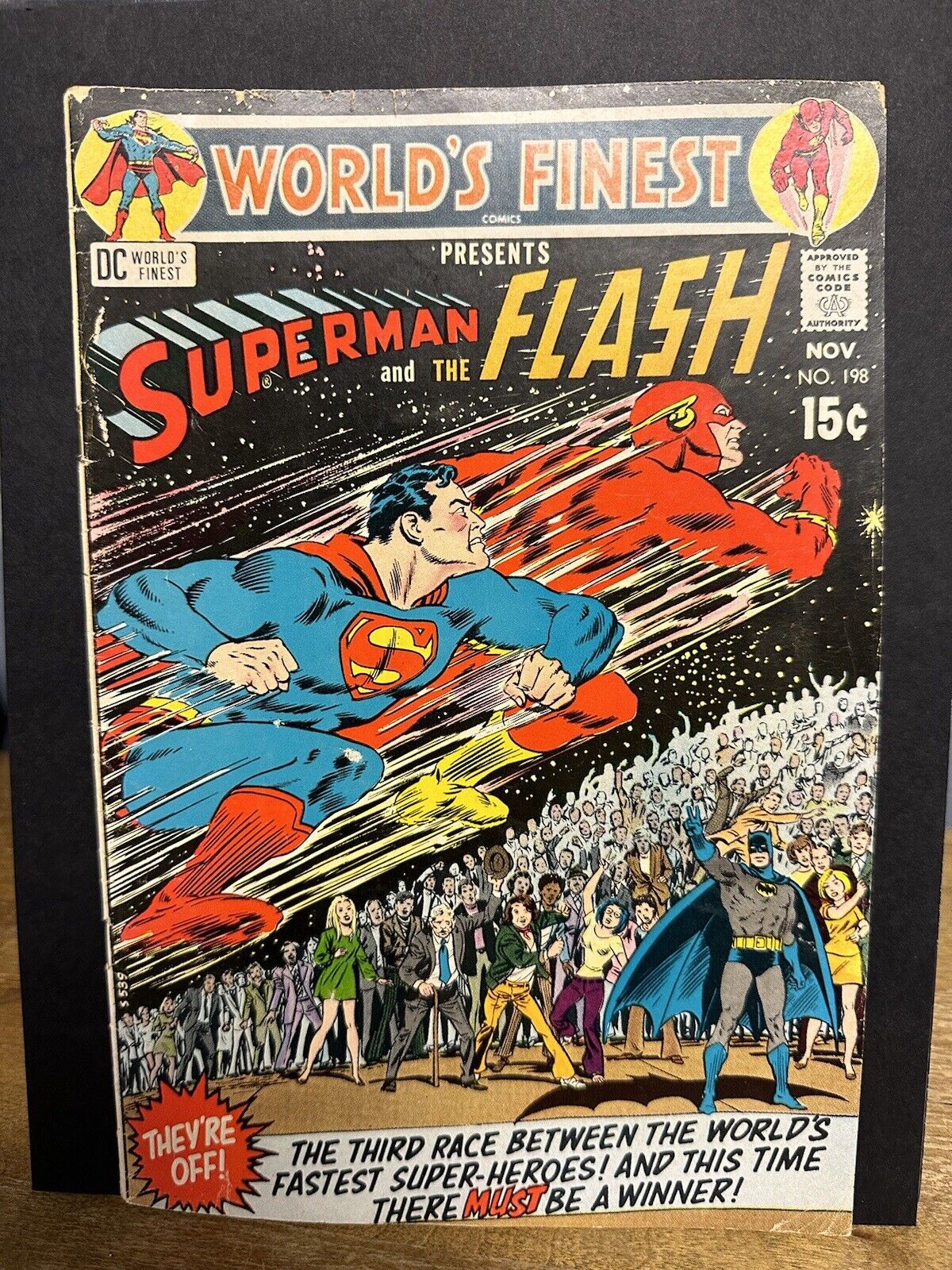 World’s Finest Comics #198 (Flash v Superman Race)