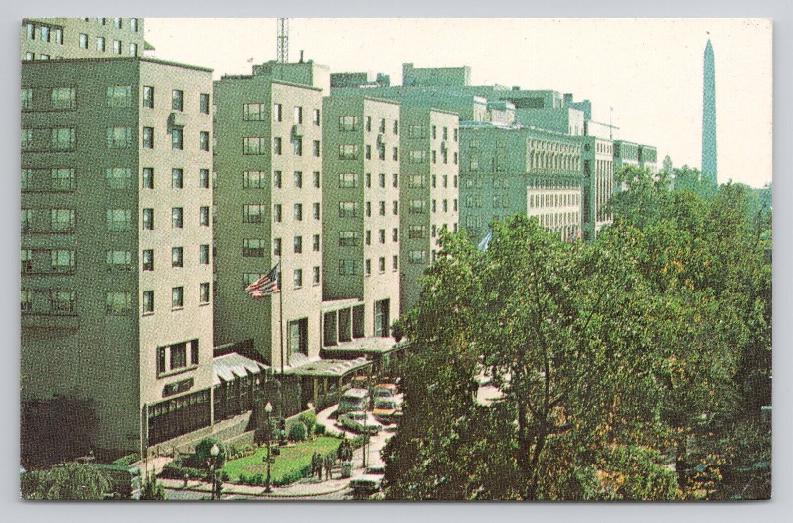 Postcard The Capital Hilton Washington DC