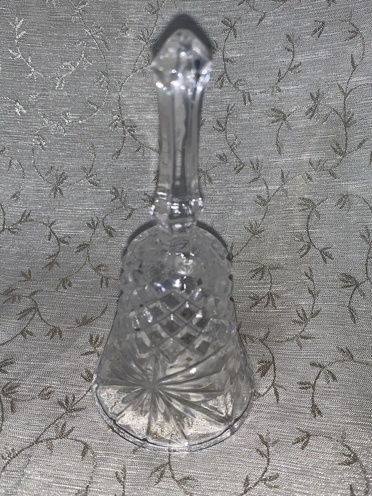 Vintage Crystal Classic Cut Dinner Bell