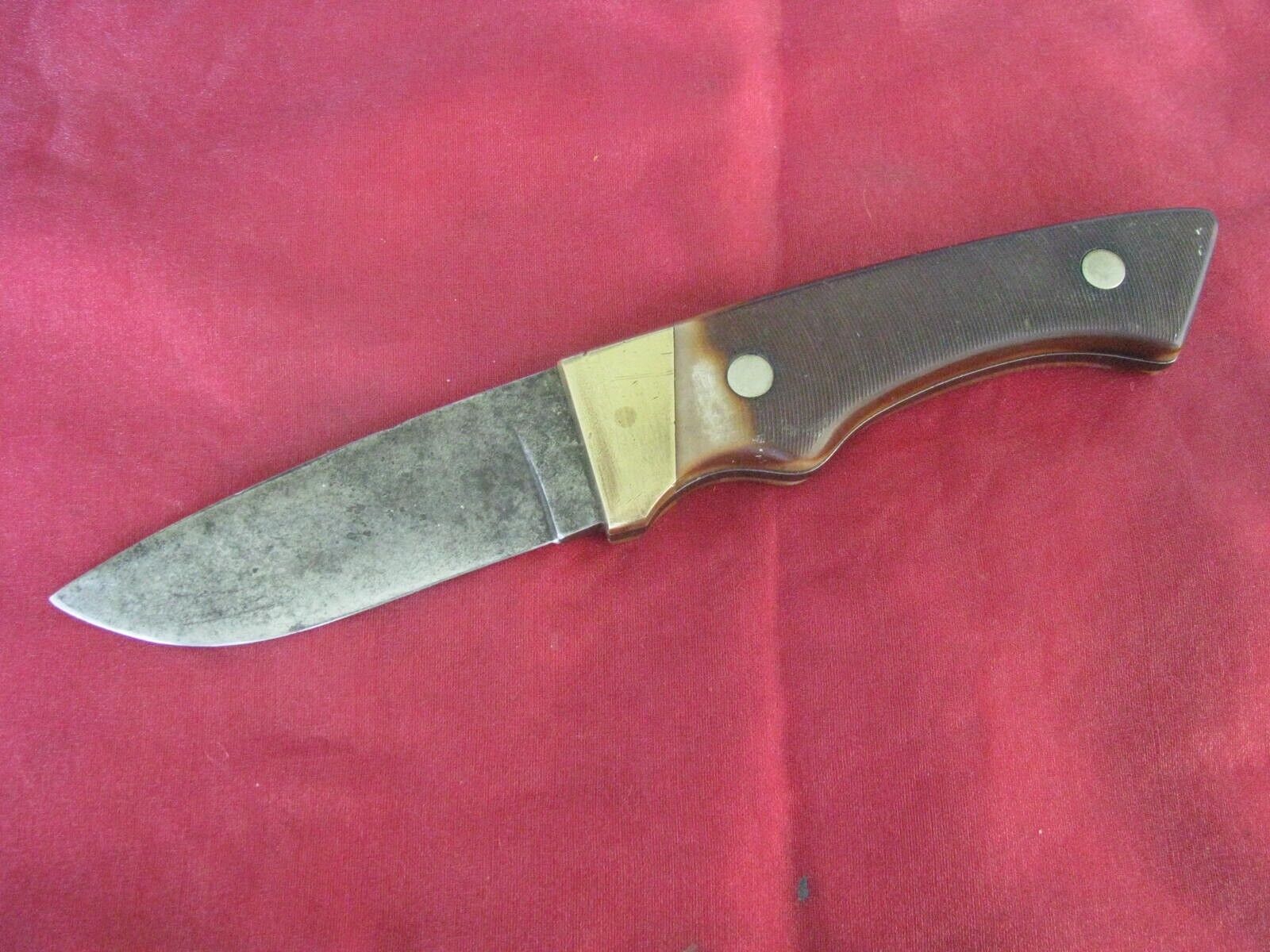 Schrade USA Old Timer 13OT Trailblazer Drop Point Hunting Knife w/Sheath