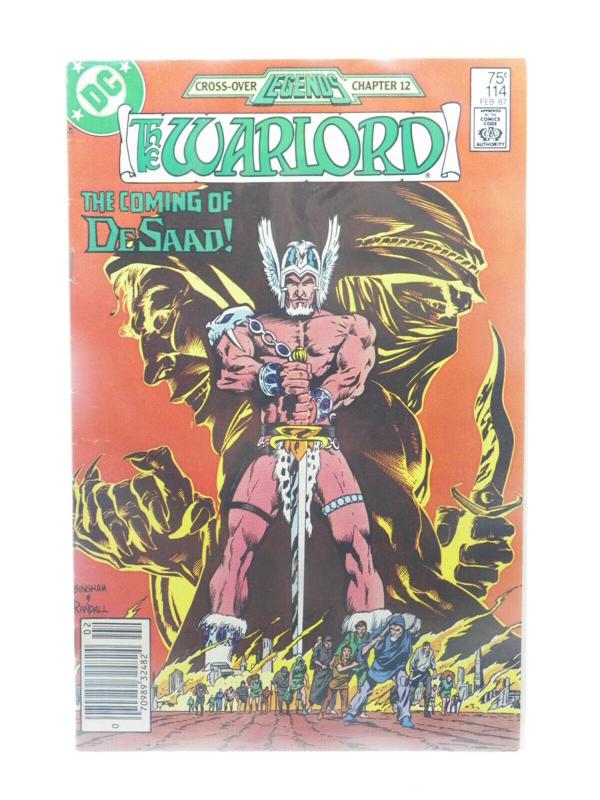 The Warlord #114 1987 DC Comics VG/FN 