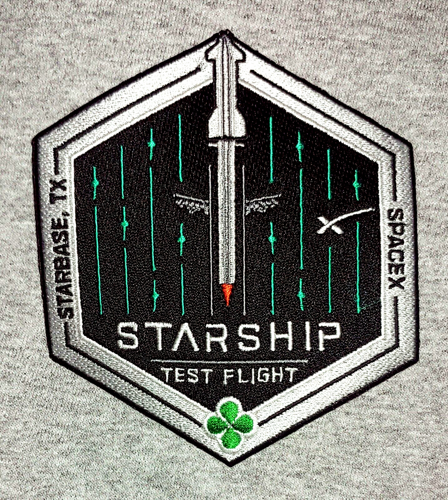 Authentic SPACEX -STARSHIP TEST FLIGHT-SUPER HEAVY- STARBASE, TX- EMPLOYEE Patch
